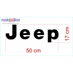 Jeep Duże Logo - wersja YJ
